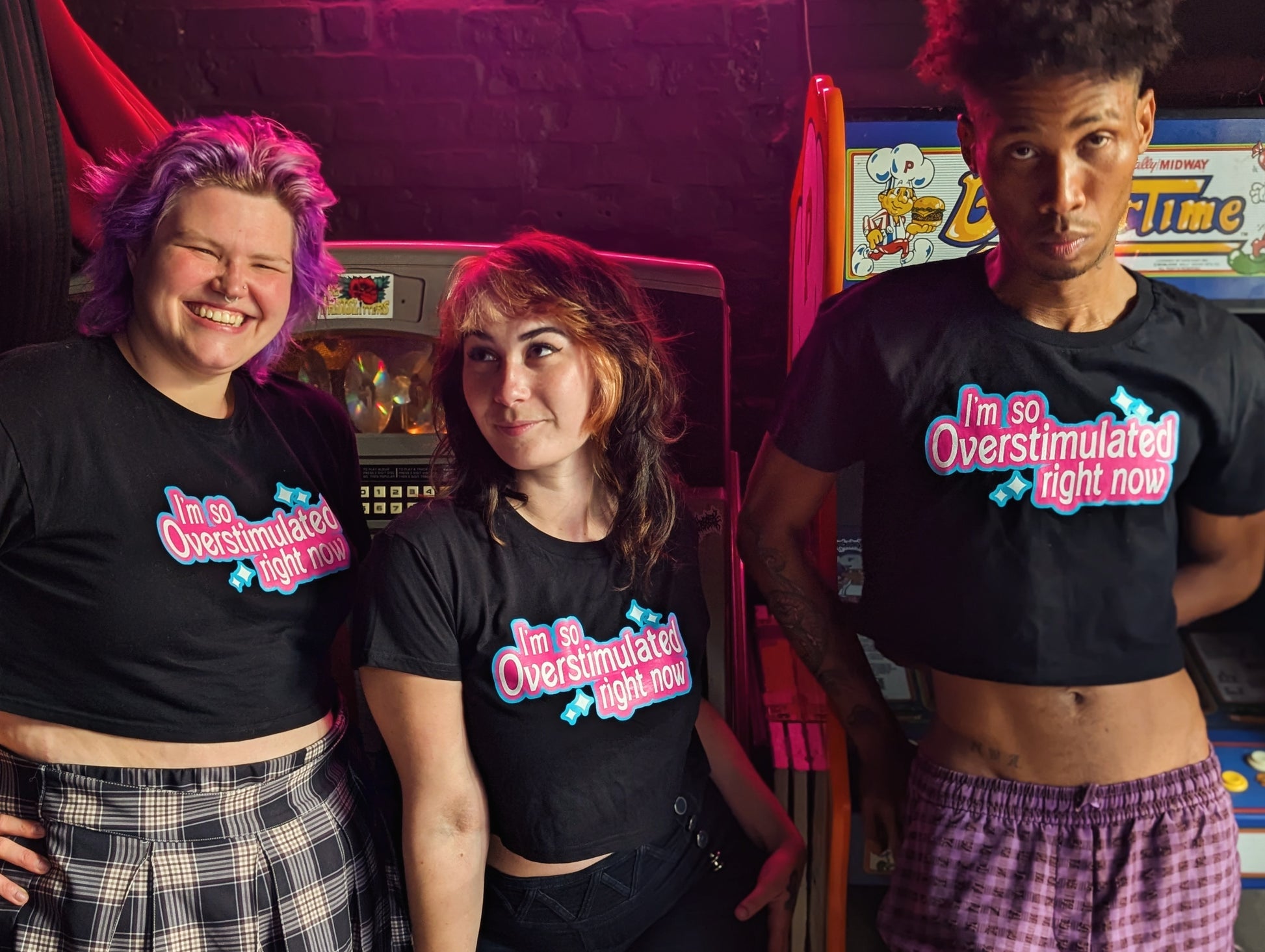 Overstimulated Crop Top