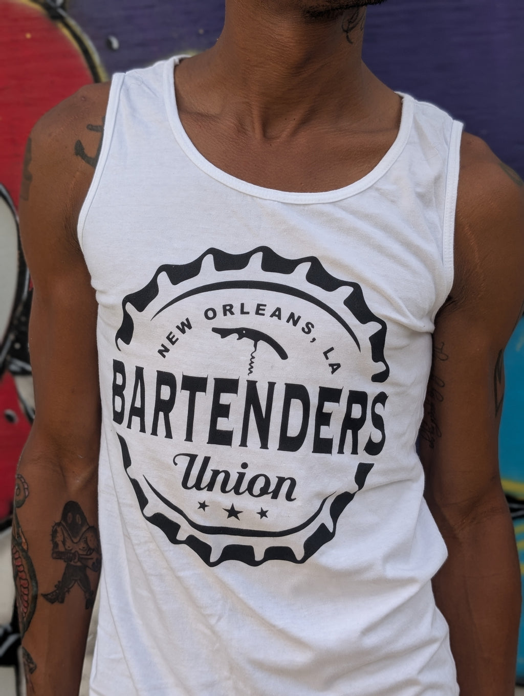 Bartenders Union Logo Tank