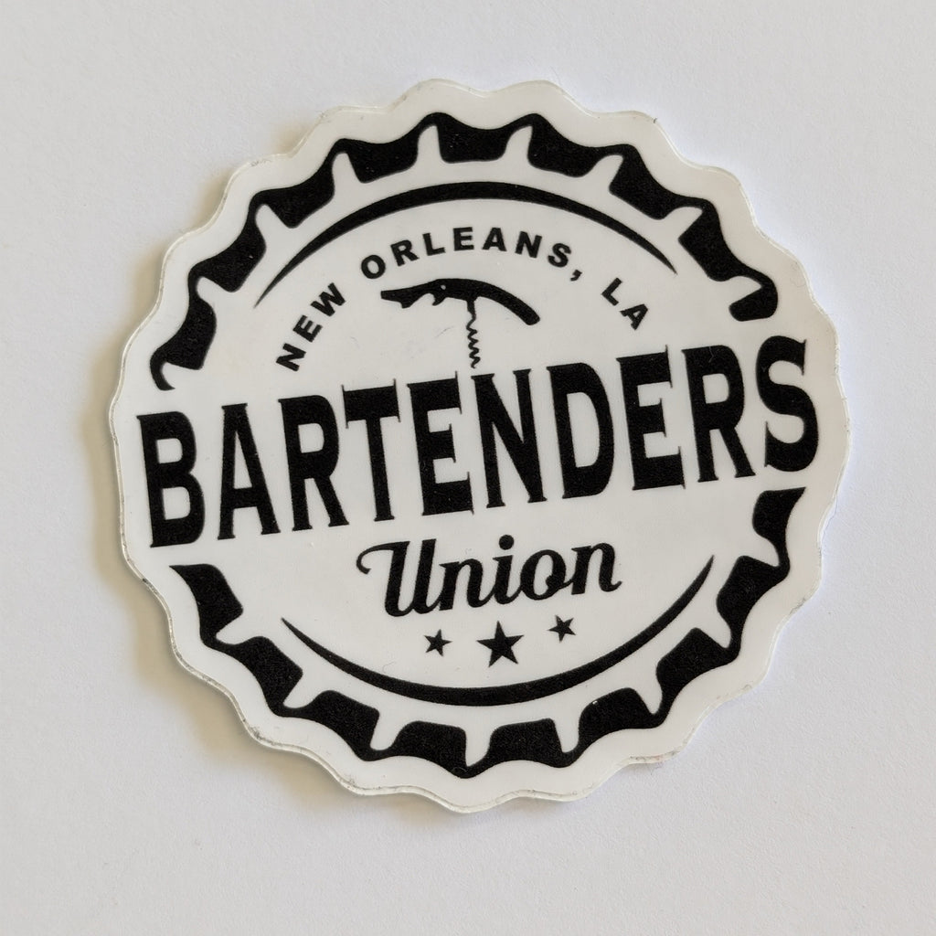 Bartenders Union Logo Sticker