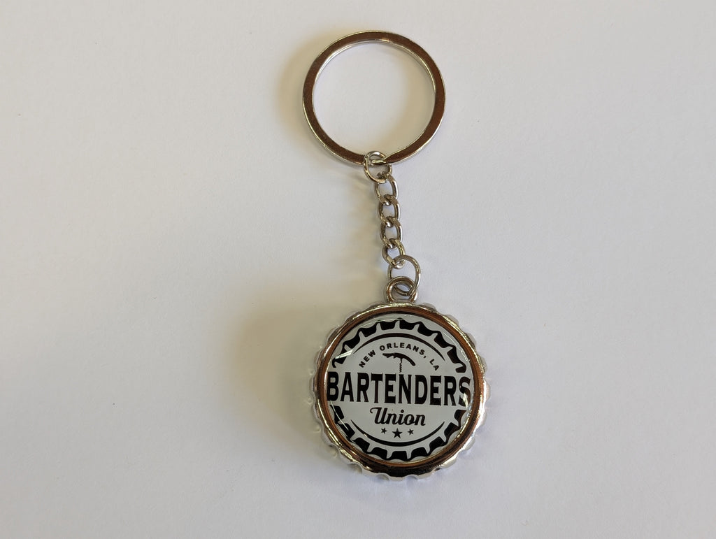 Bartenders Union Bottle Opener Keychain