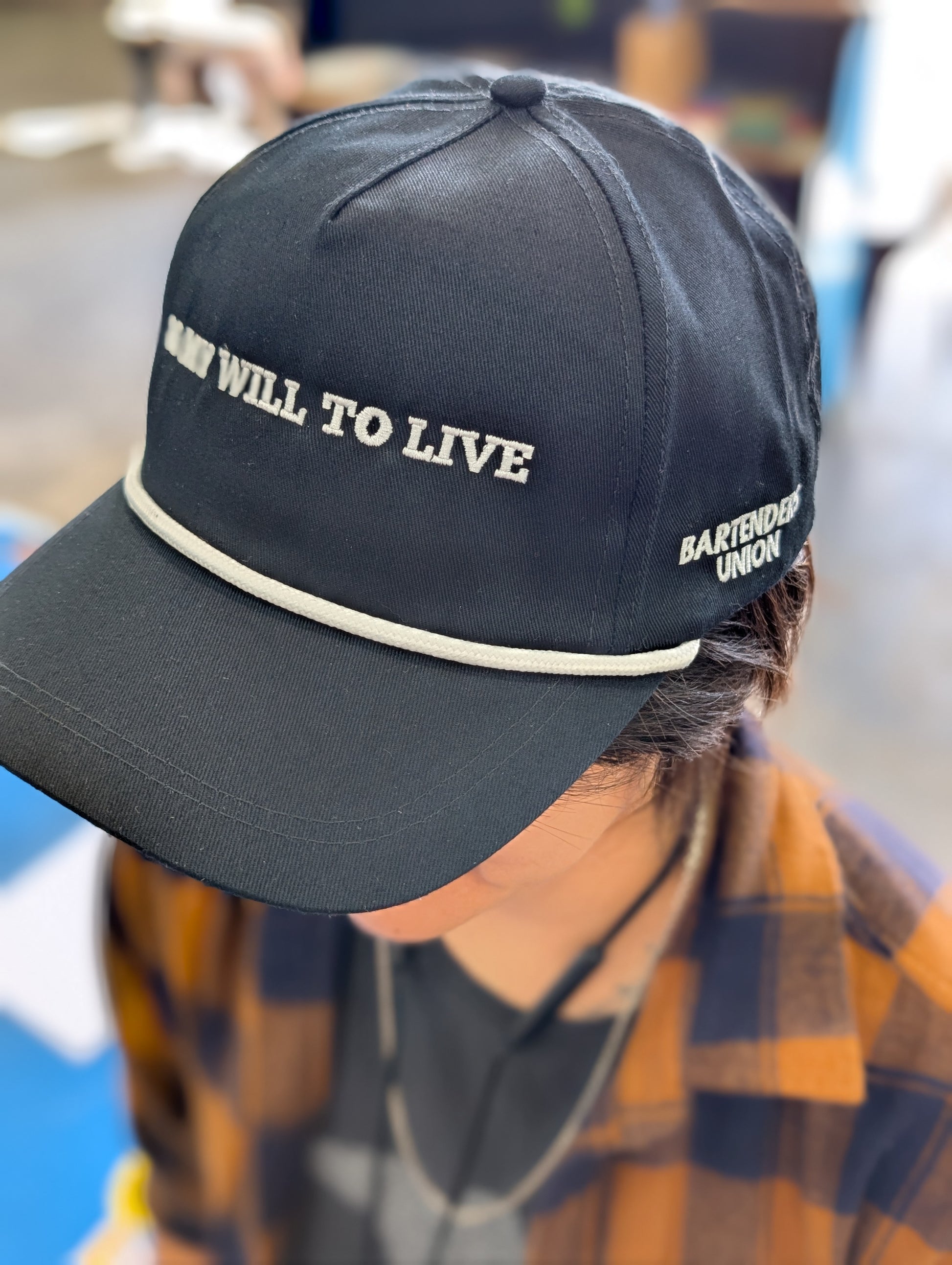 86 my will to live 5 panel hat